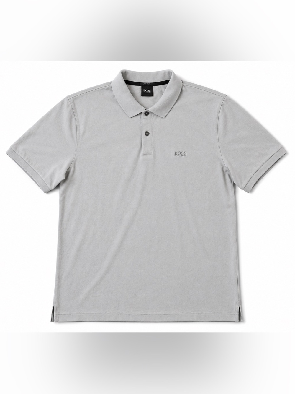 Hugo Boss Pale Blue Pique Polo Shirt